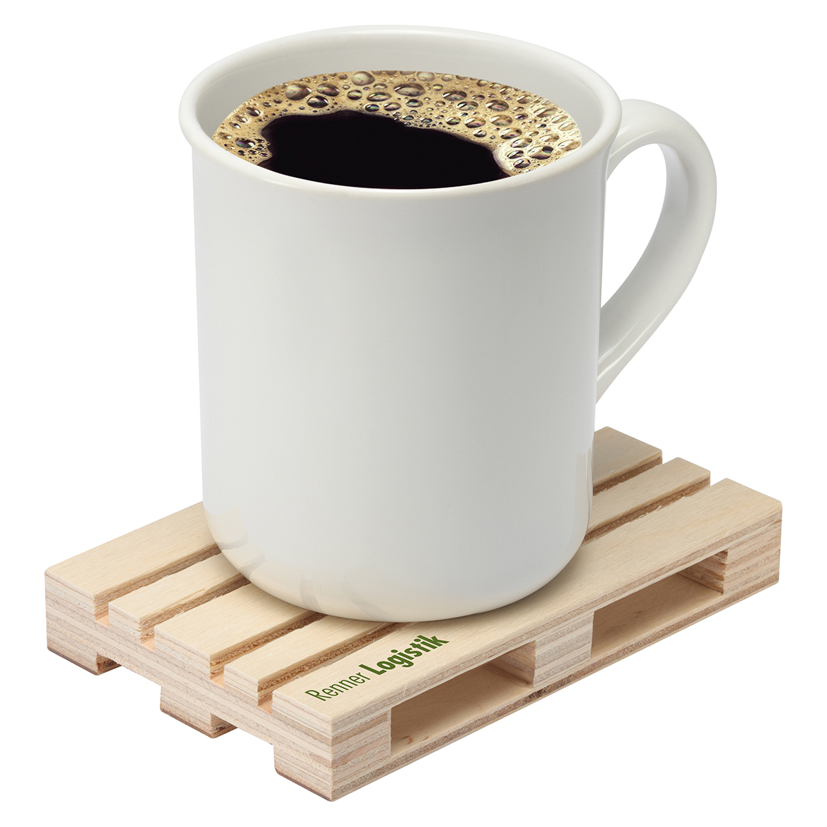 Holz-Untersetzer "Palette"