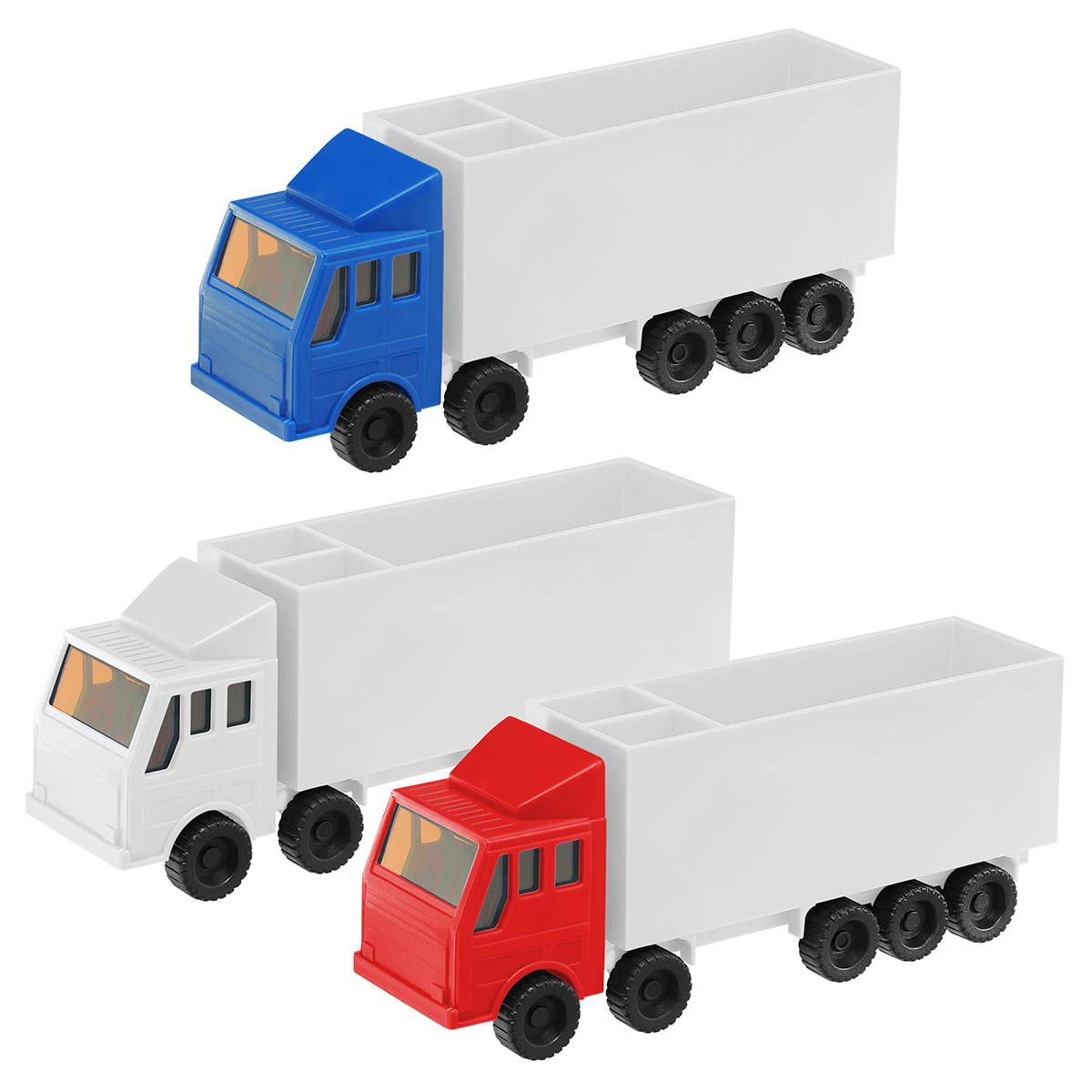 Zettelbox in LKW-Form