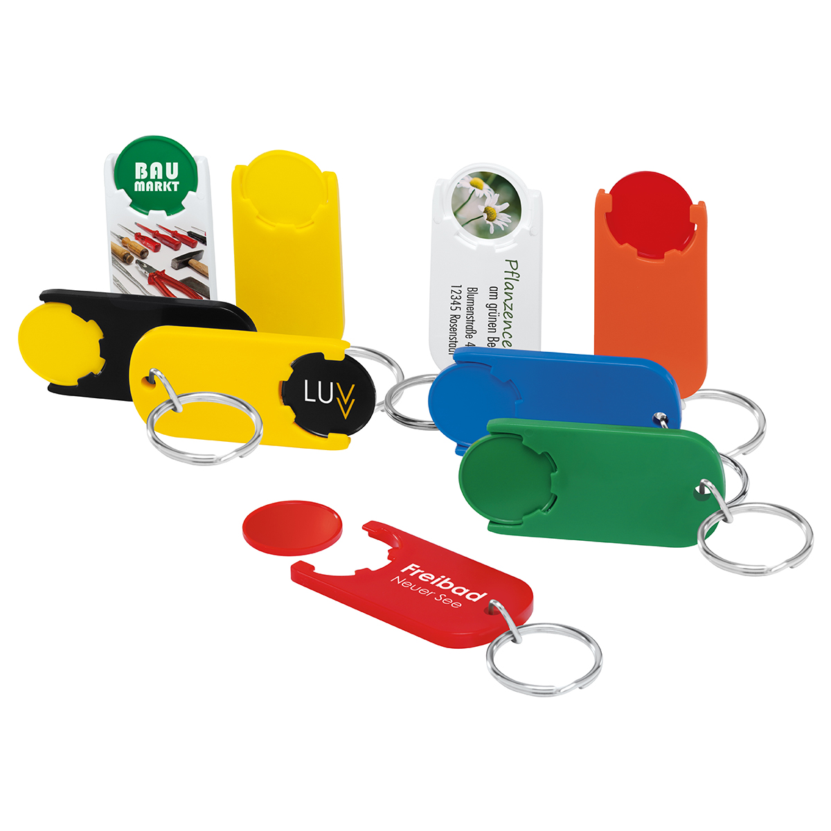 Chiphalter mit 1€-Chip