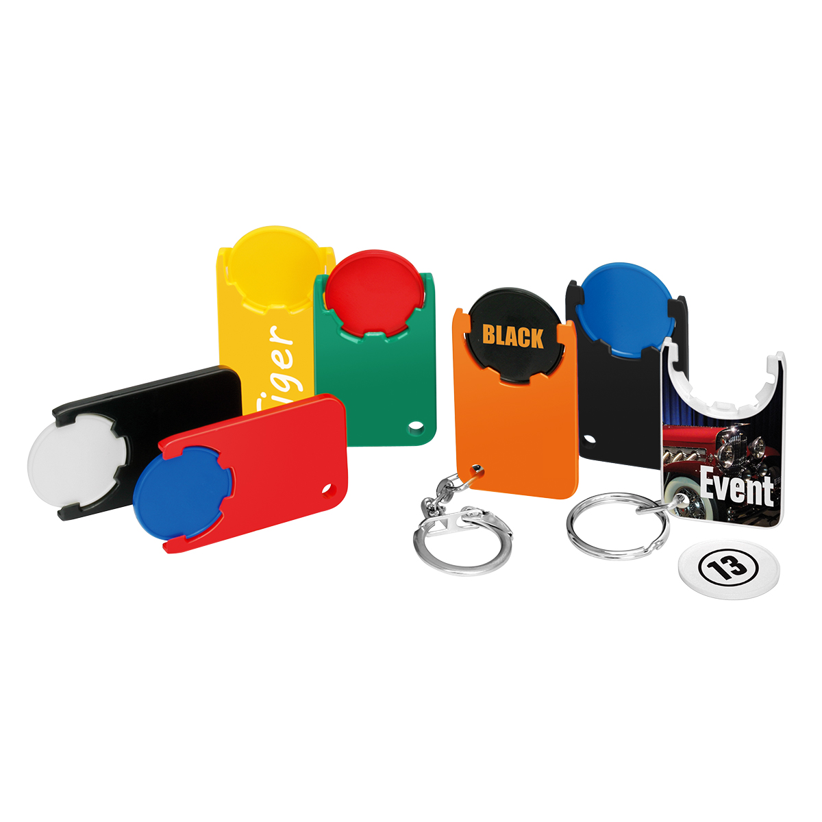 Chiphalter mit 1€-Chip