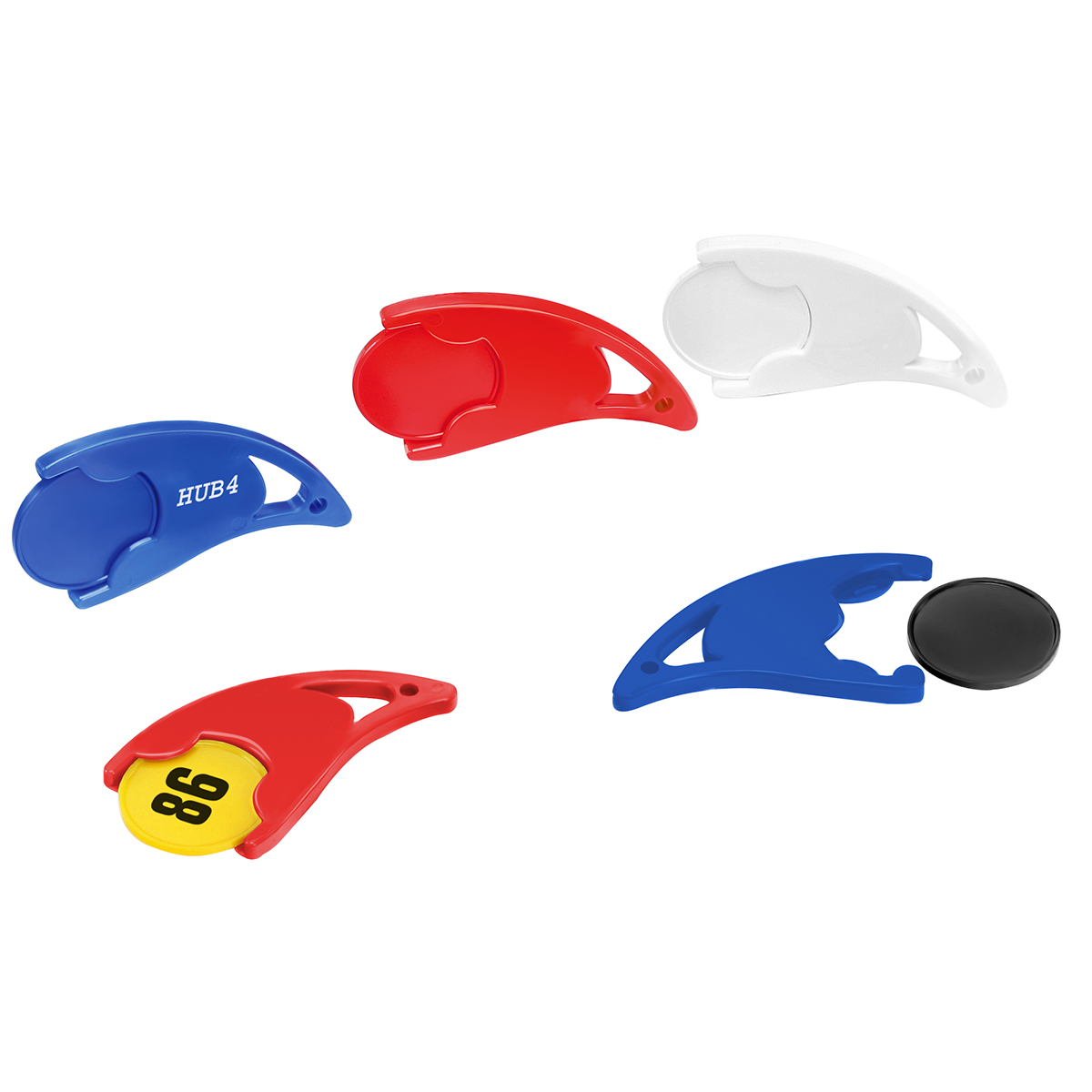 Chiphalter mit 1€-Chip