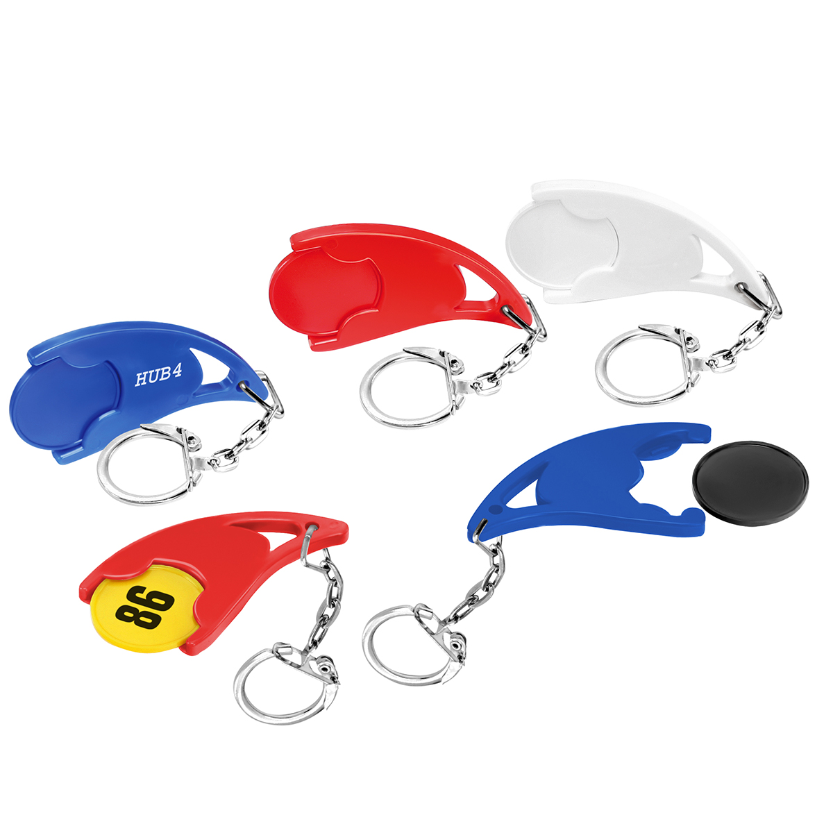 Chiphalter mit 1€-Chip