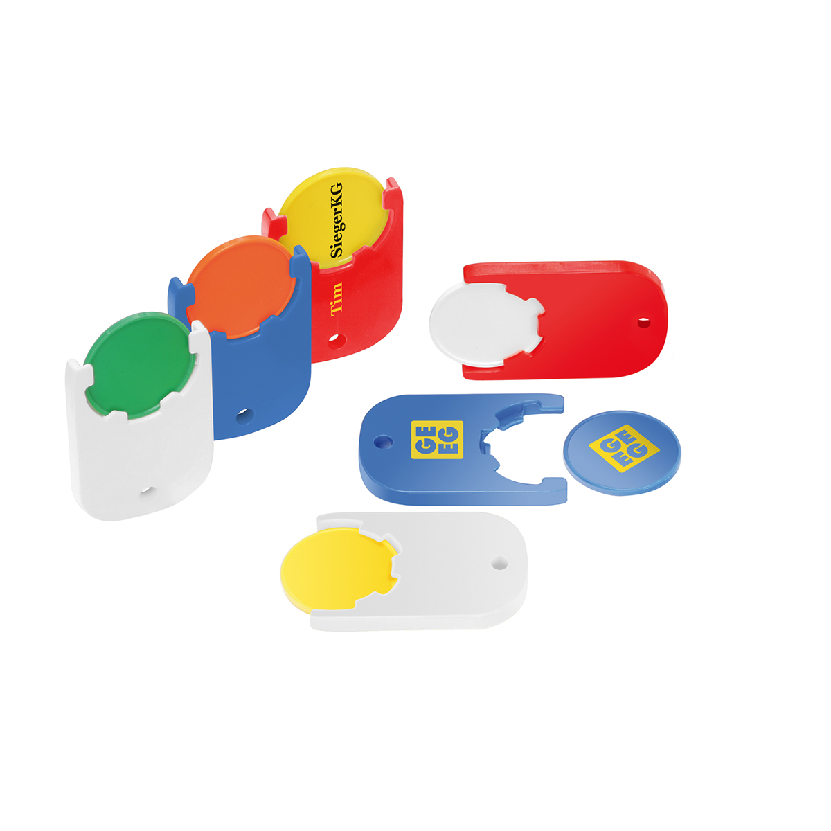 Chiphalter mit 1€-Chip