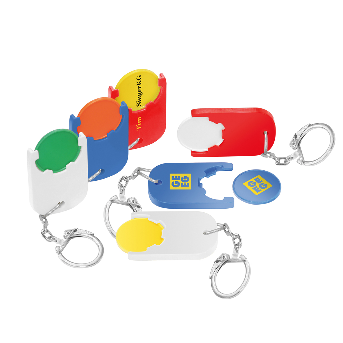 Chiphalter mit 1€-Chip